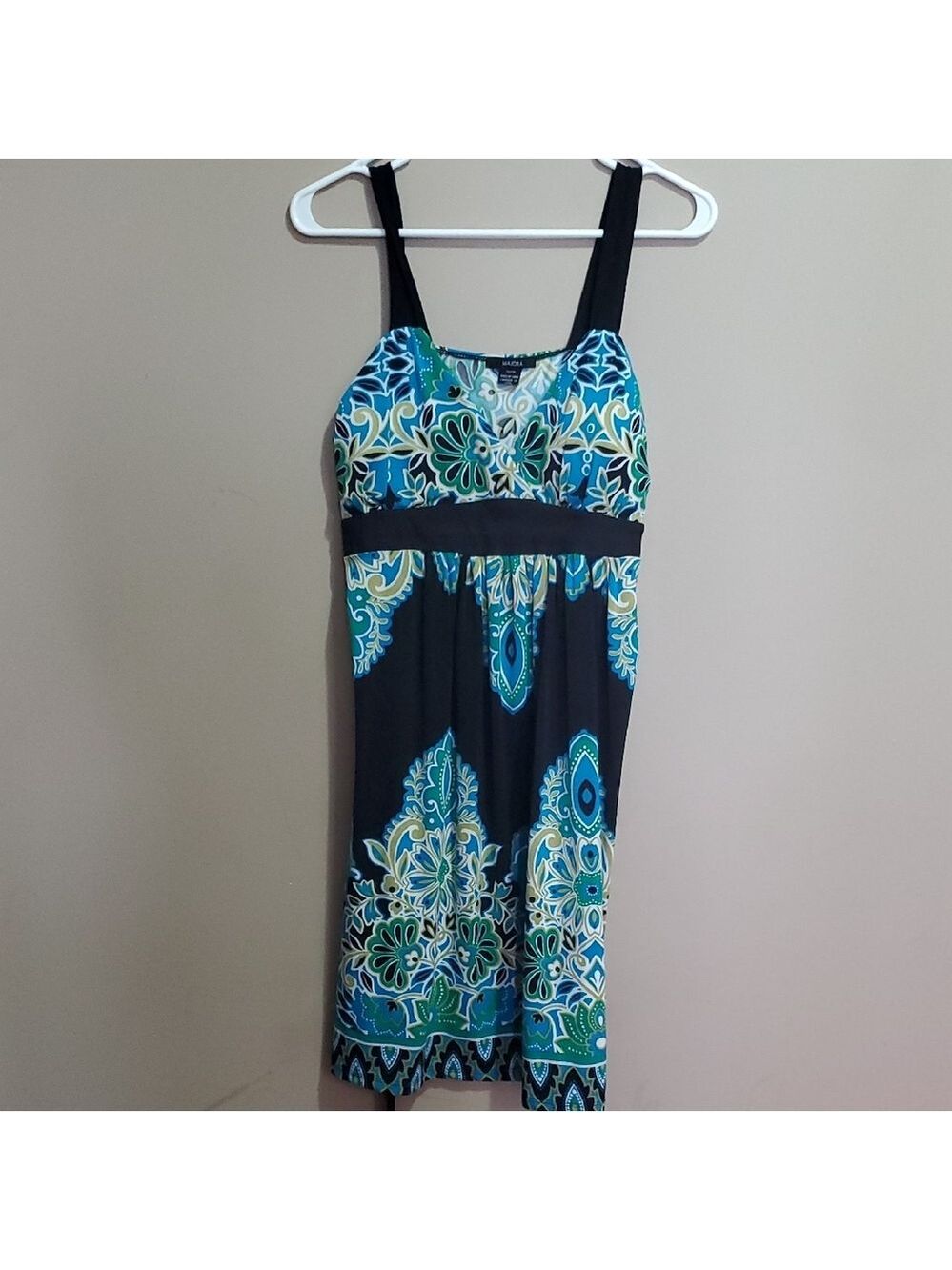 Majora Floral Print Sleeveless Dress Size XL